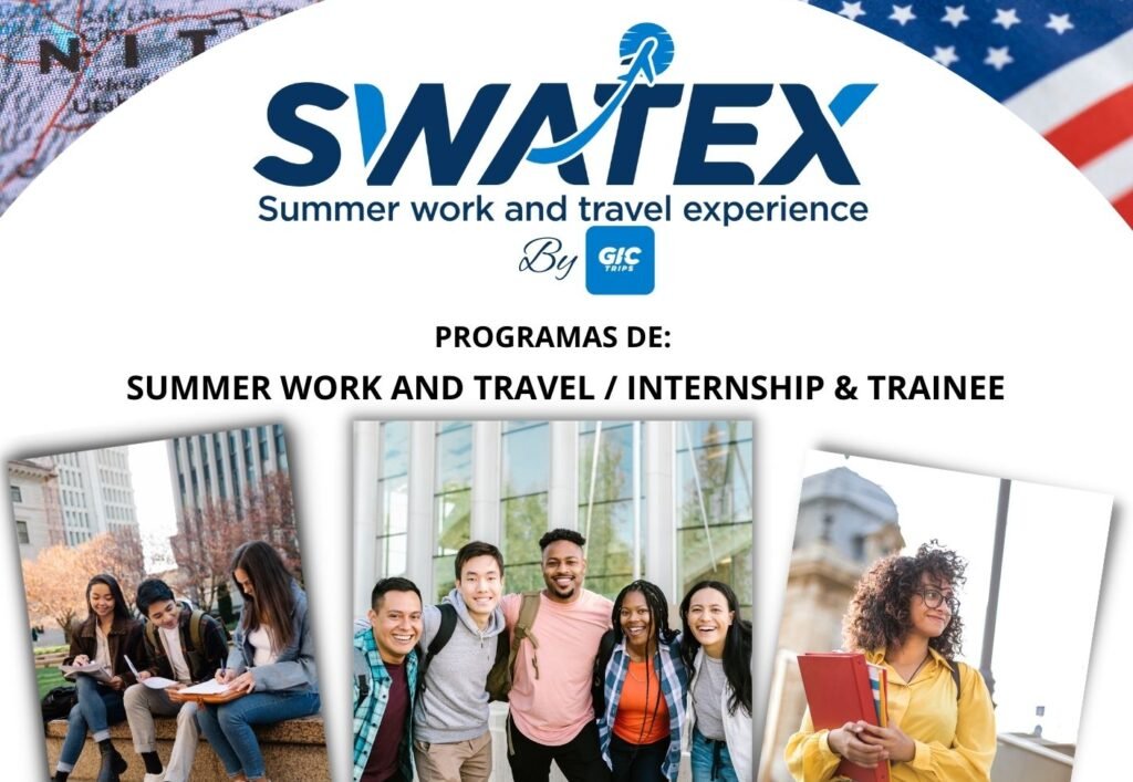 SWATEX es una agencia de intercambio cultural situada en La Romana, uno de los principales destinos turísticos de la República Dominicana. Especializada en programas de pasantías internacionales, conecta a jóvenes estudiantes y recién graduados con oportunidades laborales en Estados Unidos, principalmente en sectores como hotelería y turismo. A través de su apoyo integral y asesoría personalizada, SWATEX ofrece una experiencia enriquecedora que combina desarrollo profesional y cultural, permitiendo a los participantes adquirir experiencia en un entorno global.